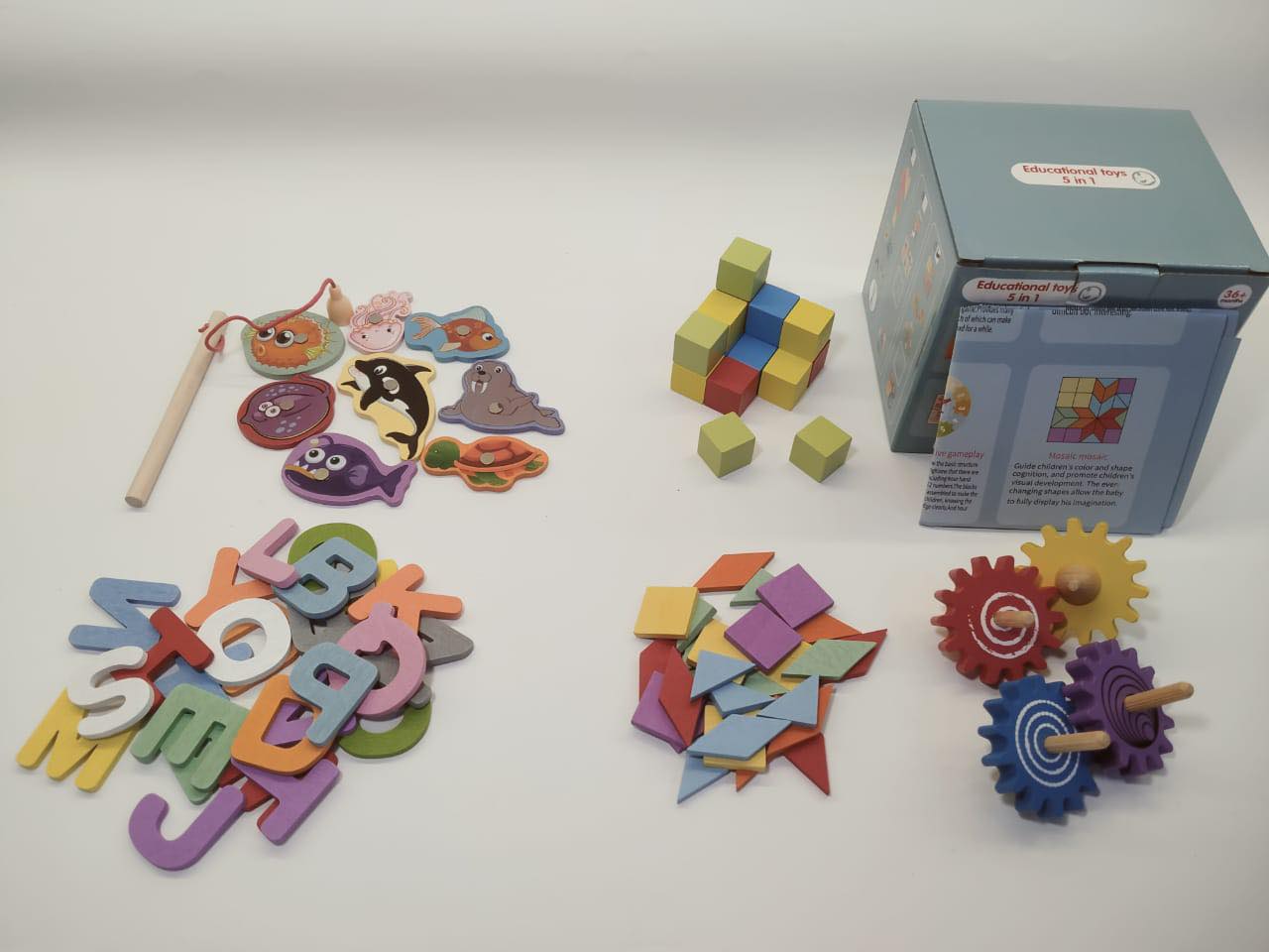 العاب تعليمية 5 في 1