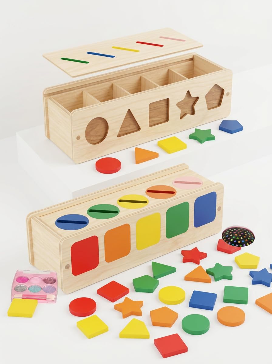 Wooden Sorting Box
