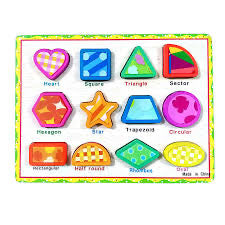 بازل اشكال هندسية مجسم