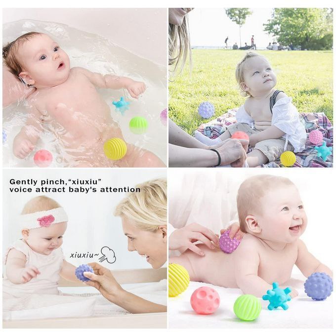 كرات السيليكون للتحفيز الحسي للرضع