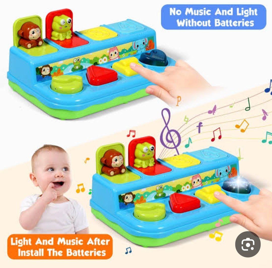 لعبة ازرار موسيقية تفاعلية للأطفال