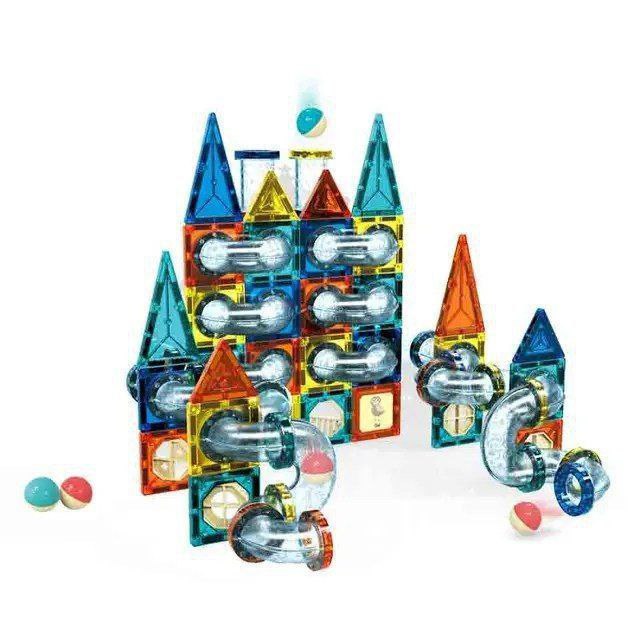 مكعبات بناء مغناطيسية 73 قطعة