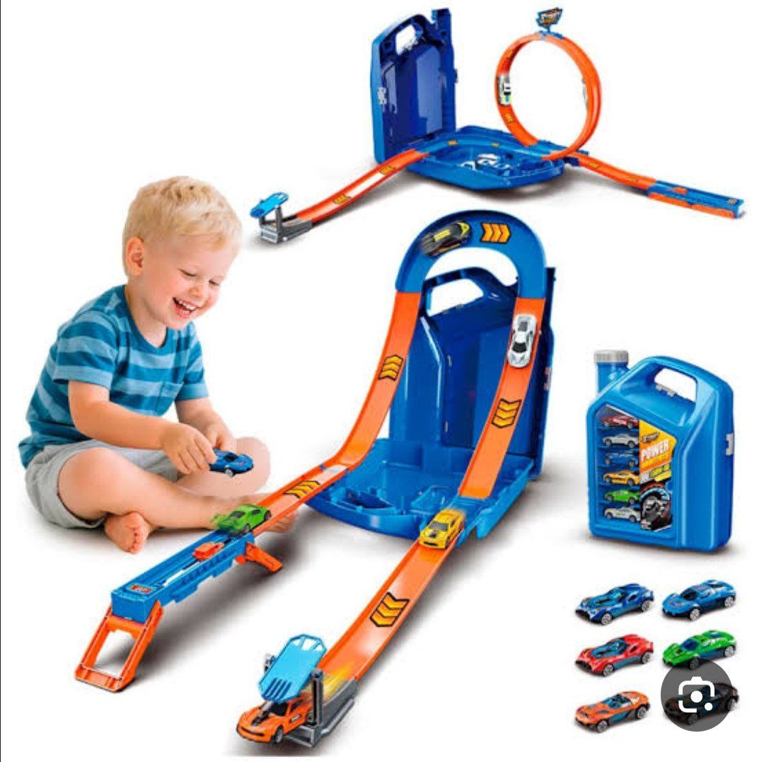 تراك سباق سيارات للأطفال