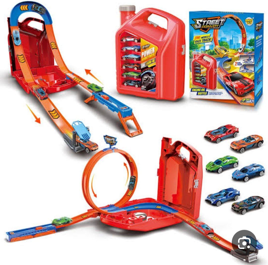 تراك سباق سيارات للأطفال