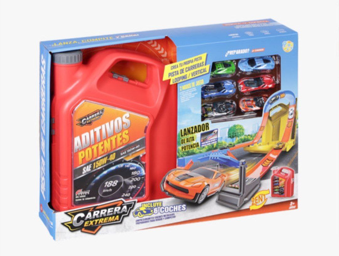 تراك سباق سيارات للأطفال